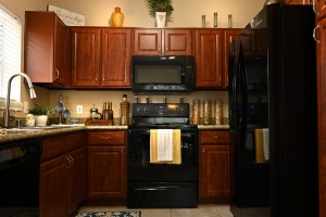 Two Bedroom Apartments for rent in Jersey Village, Texas - Model Kitchen Interior